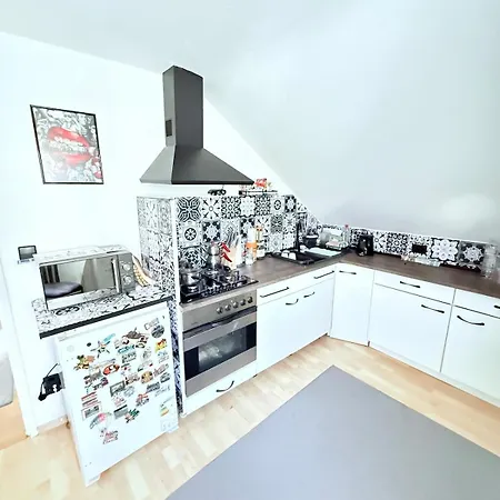 Apartmán Charming, 2-room Near Airport-messe-stgt Leinfelden-Echterdingen